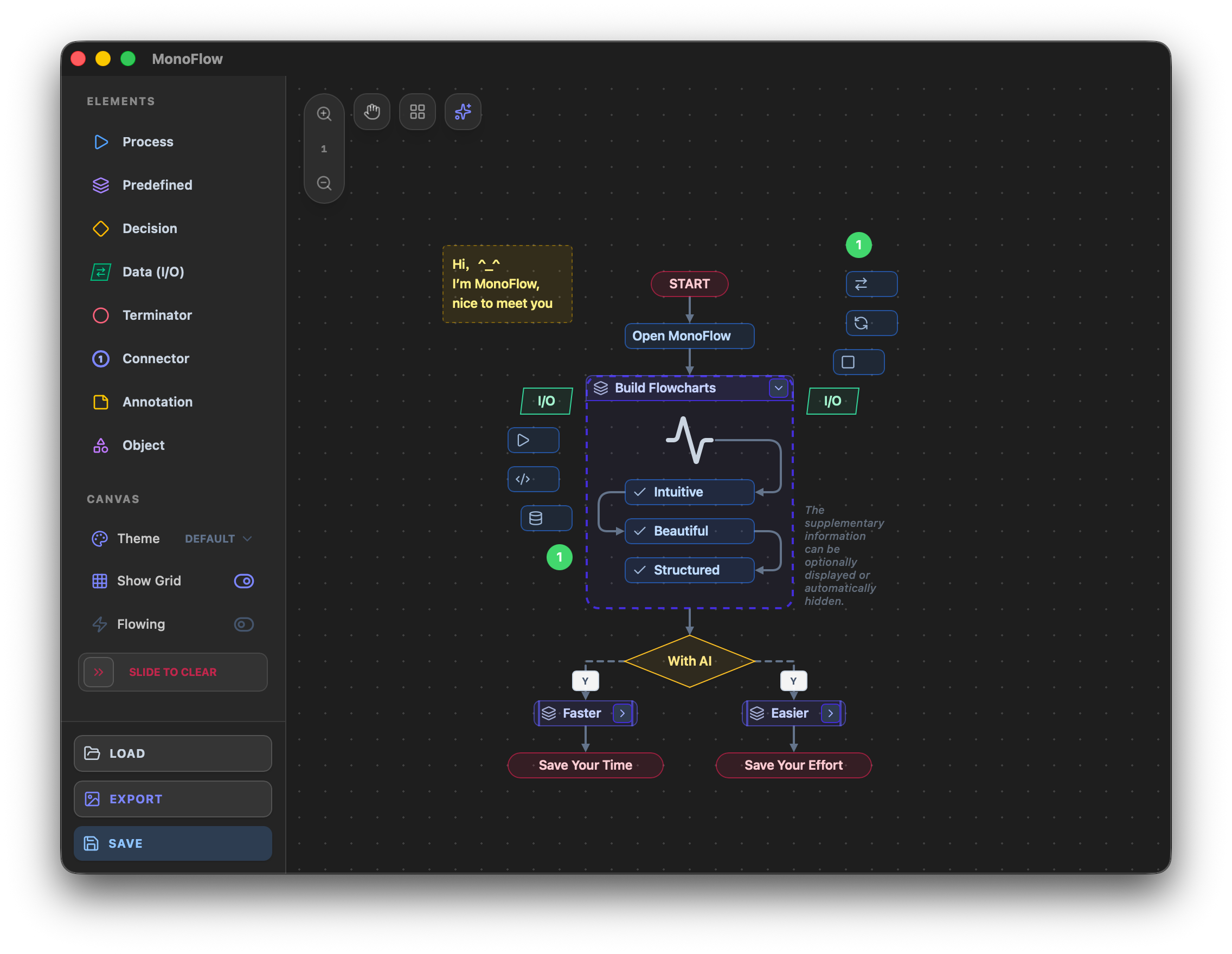 MonoFlow Dark Mode